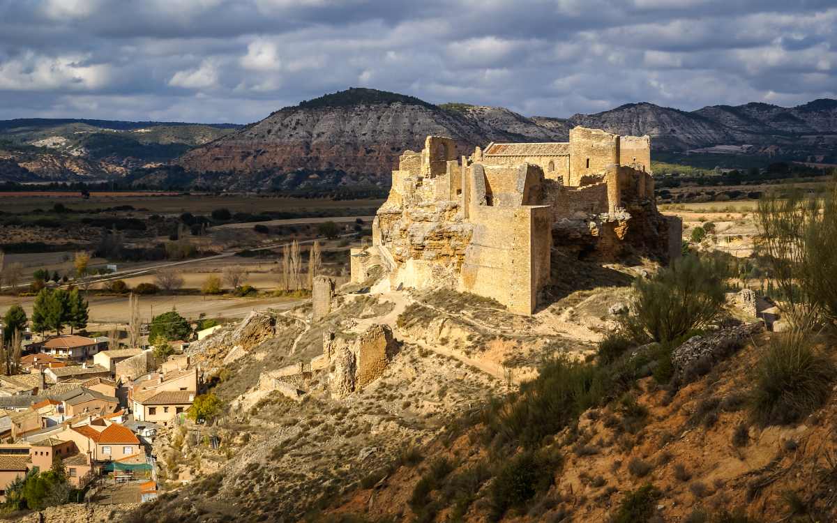 Castle in Zorita de los Canes.