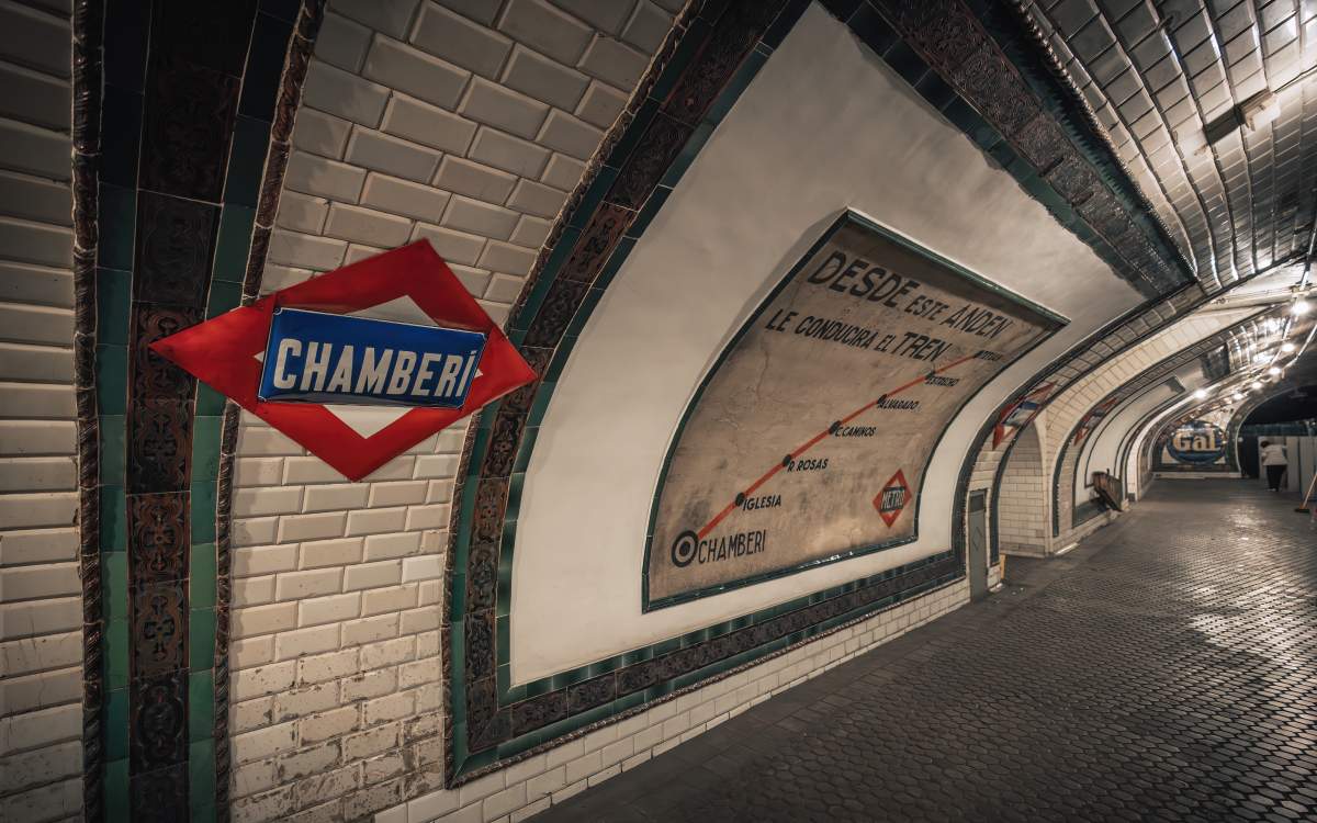 Chamberí station.