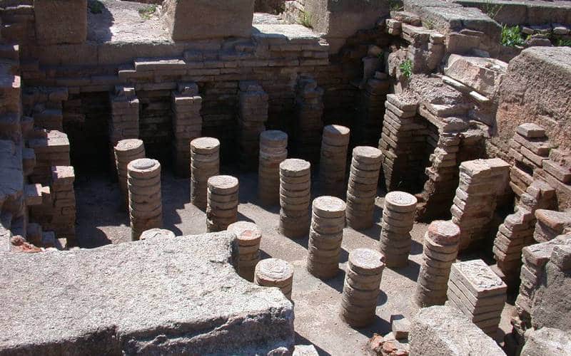 Yacimiento romano de la Finca del Secretario en Fuengirola