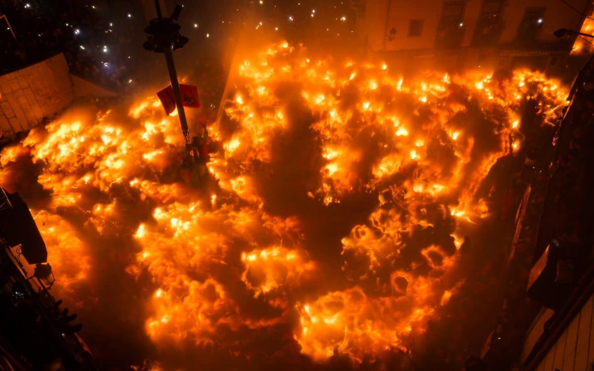La Patum festival.