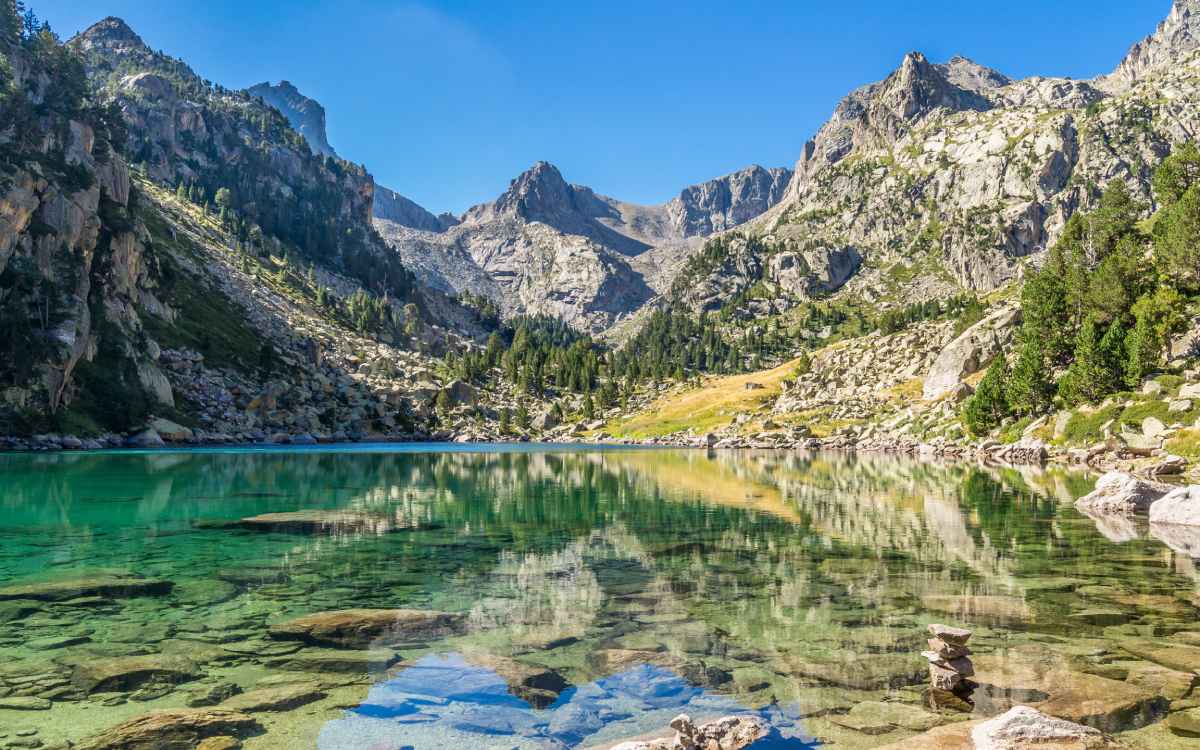Aigüestortes and Estany de Sant Maurici National Park.