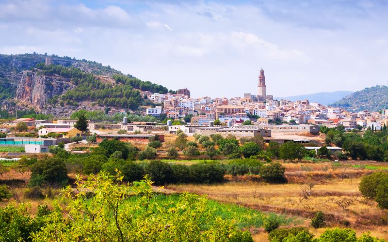 Panoramic view of Jérica.