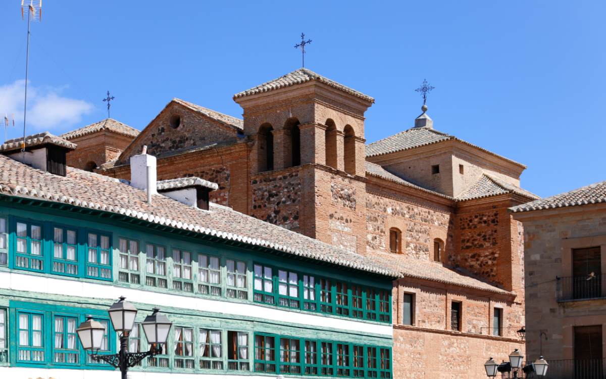 Plaza Mayor in Almagro.