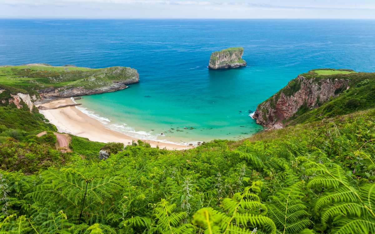Ballota Beach, Llanes.