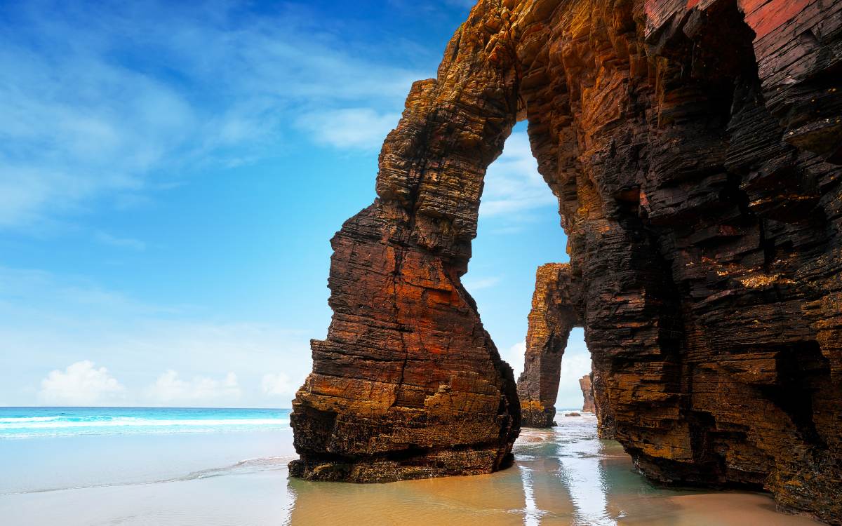 Beach of the Cathedrals, Ribadeo.