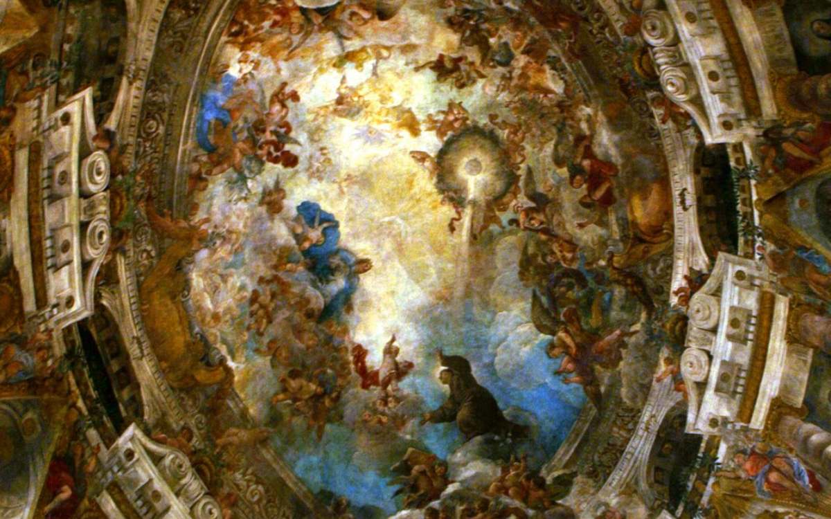 Vault of San Antonio de los Alemanes.