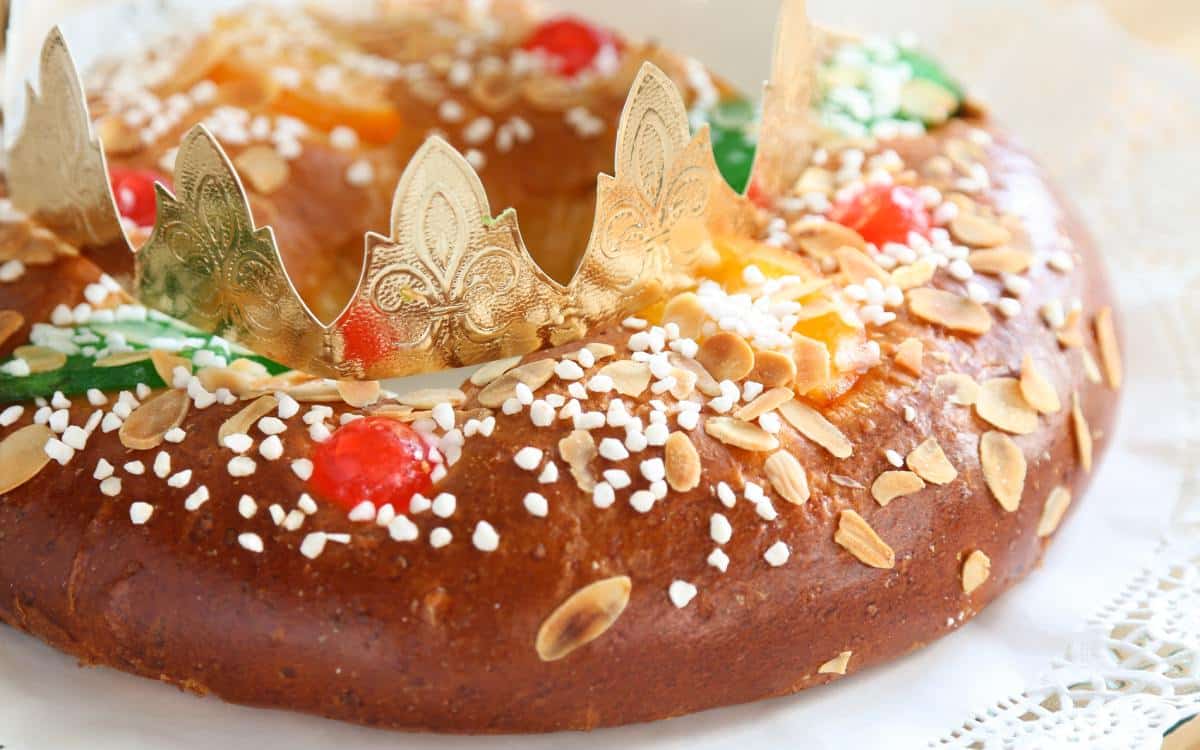 Roscón de Reyes. 