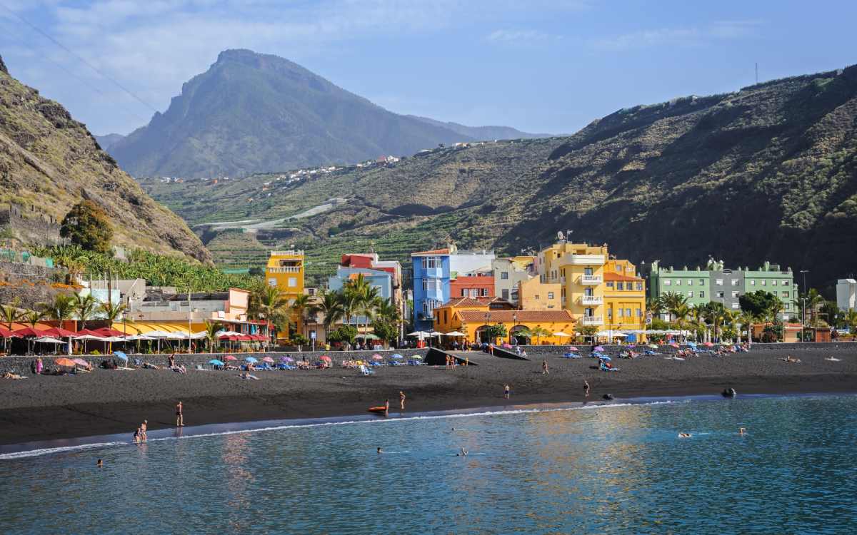Tazacorte’s beach.