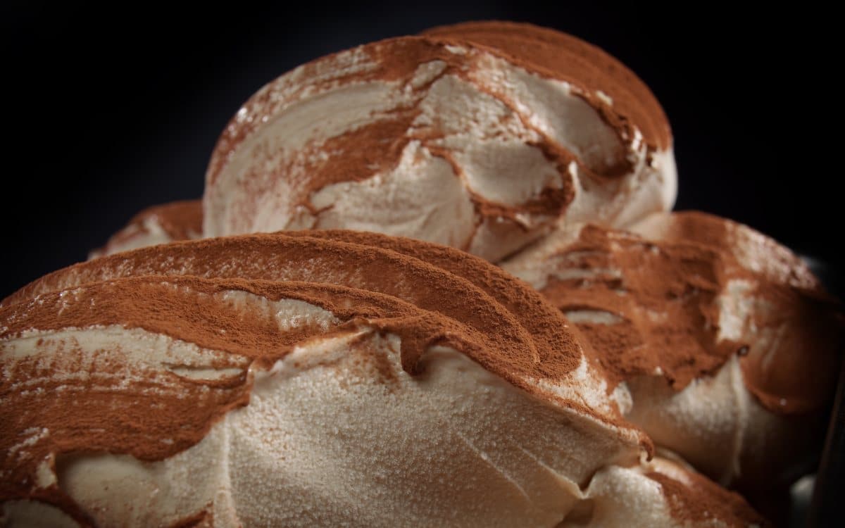 Turrón de Jijona ice cream.