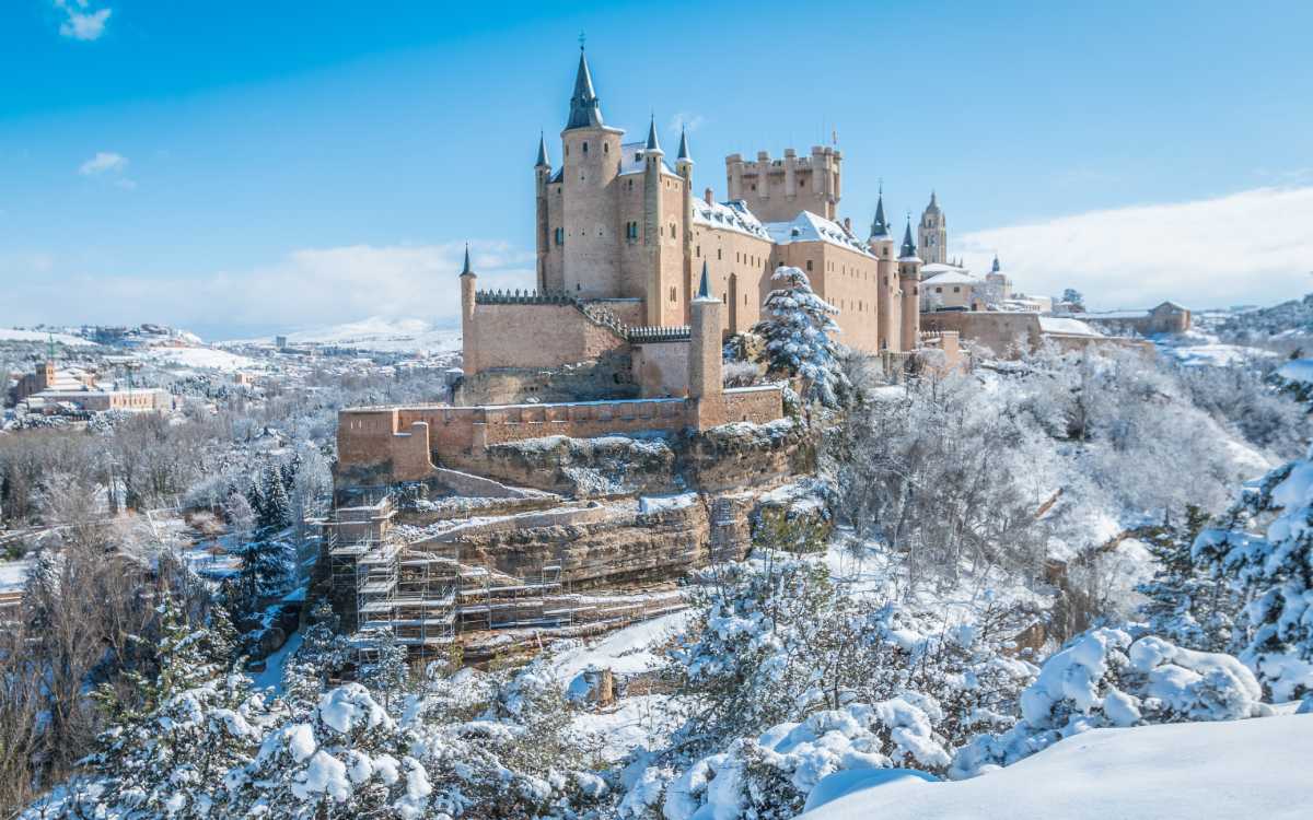 Alcázar of Segovia. 