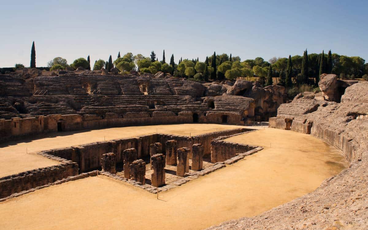 Ruins of Itálica, Santiponce.