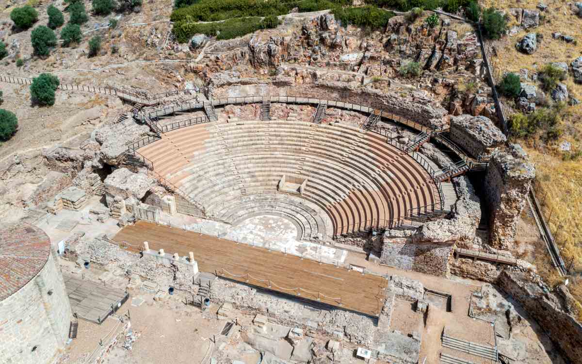 Medellín’s Roman theatre.