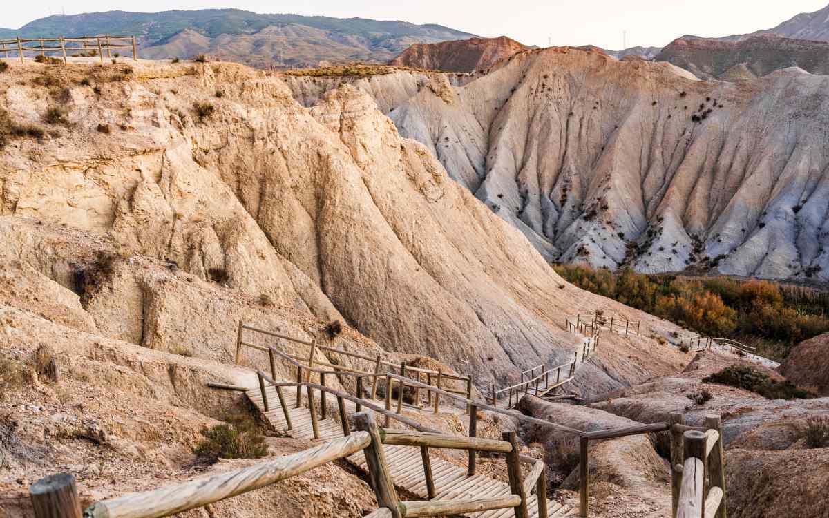 The Tabernas Desert.