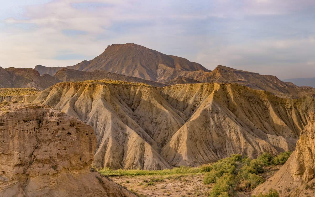 The Tabernas Desert.