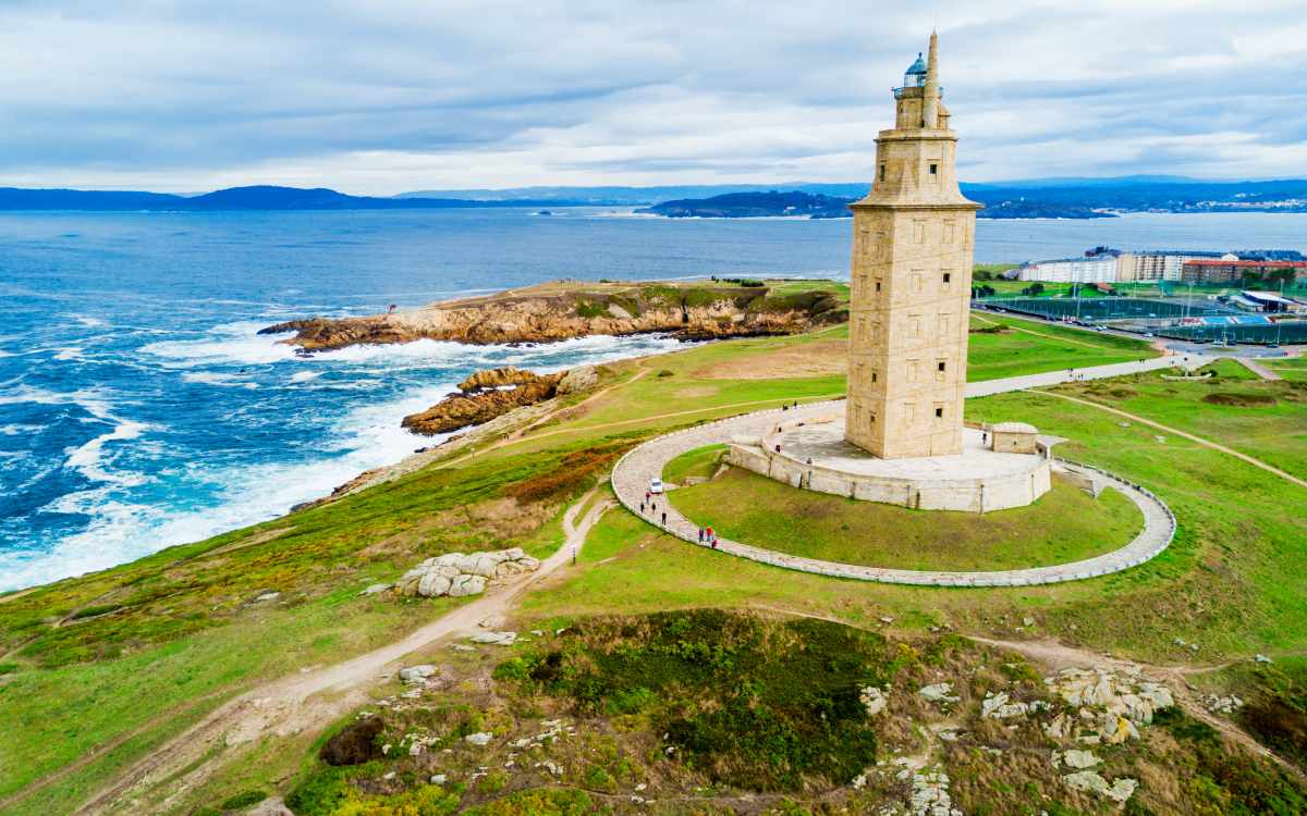 The Tower of Hércules.
