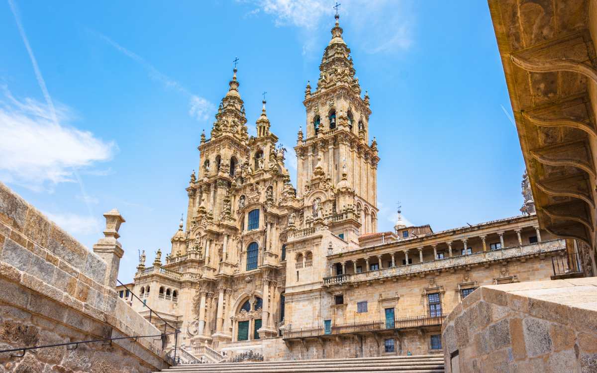 Cathedral of Santiago de Compostela.