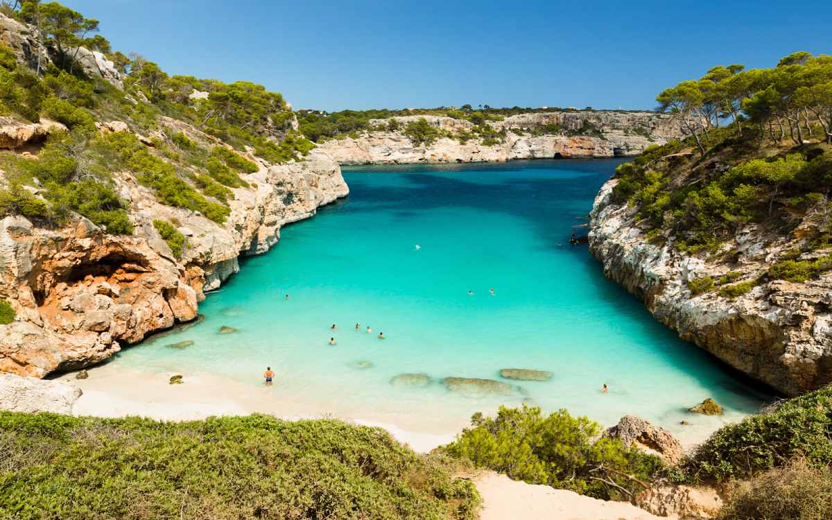 Caló des Moro, Balearic Islands.