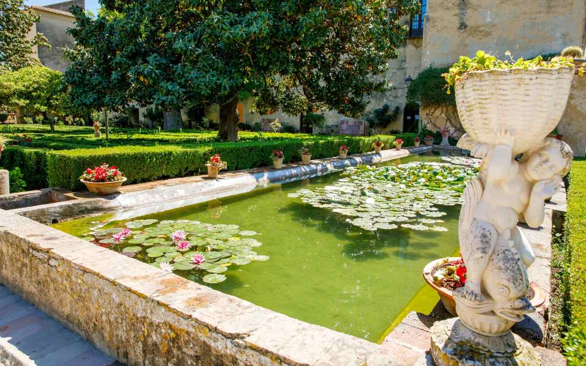 The gardens.