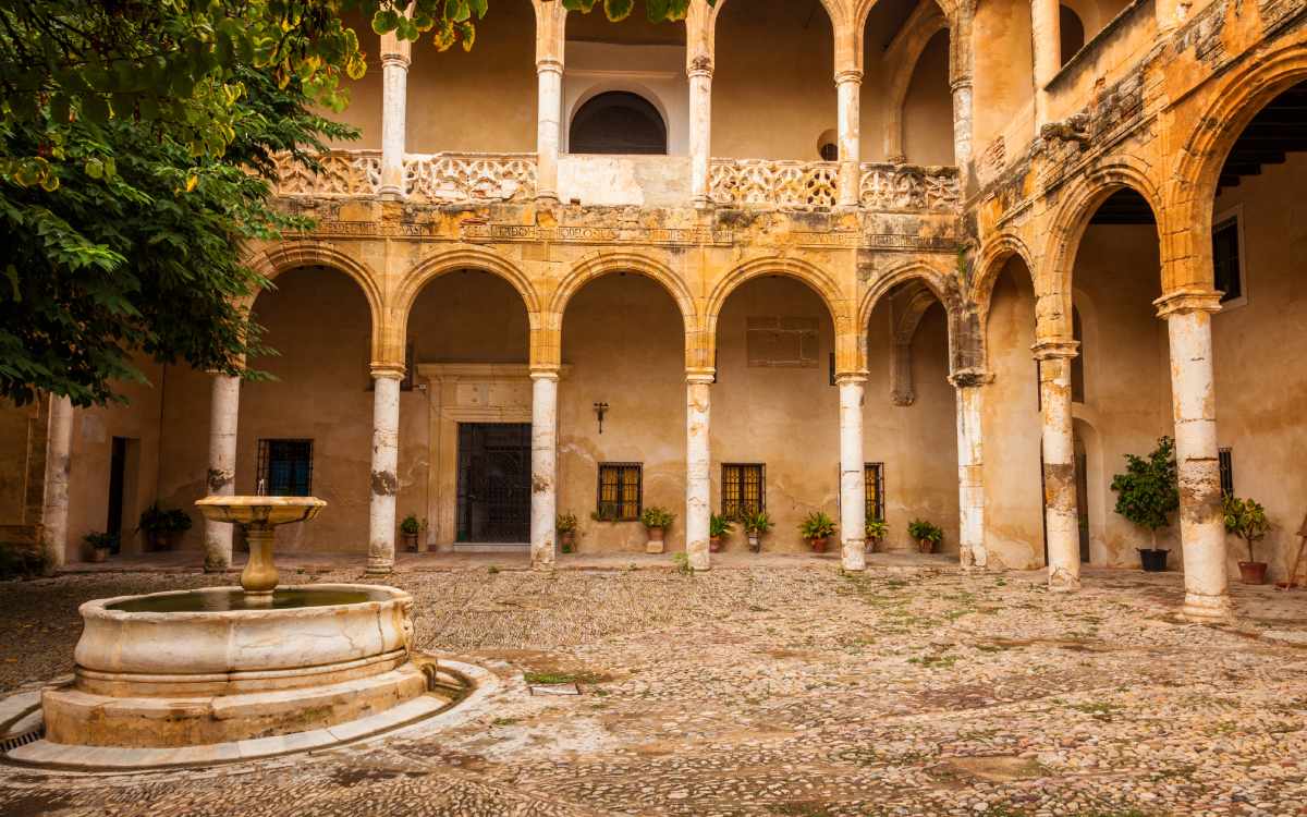 Courtyard.