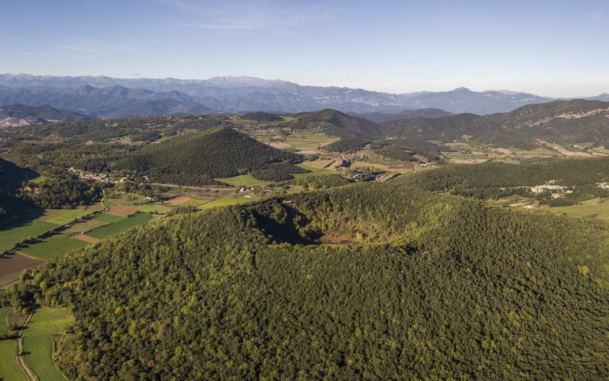 Santa Margarida volcano.