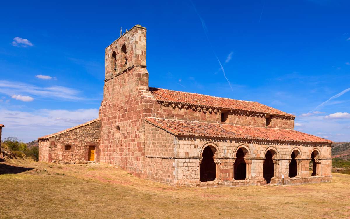 Hermitage of Santa María de Tiermes.