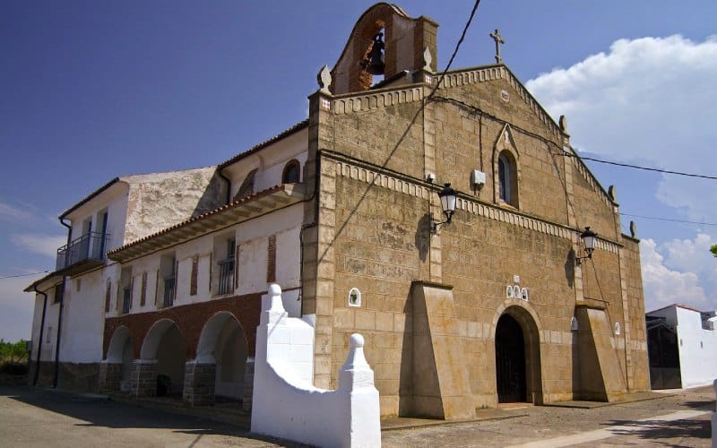 Main façade of the Hermitage of La Transfiguración