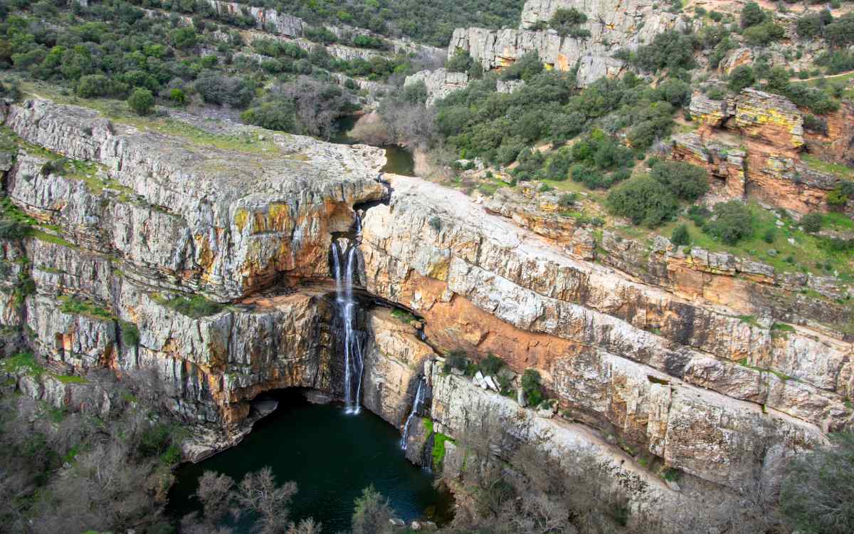 The Cimbarra Waterfall.
