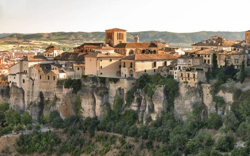 View of the famous Hanging Houses.
