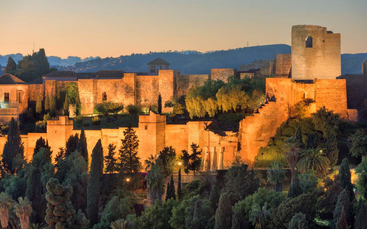Alcazaba of Málaga.