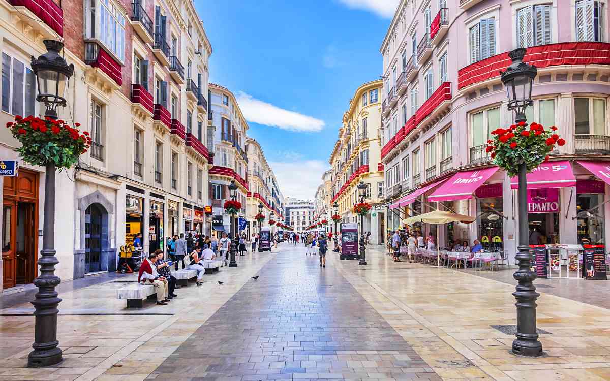 Marqués de Larios Street.