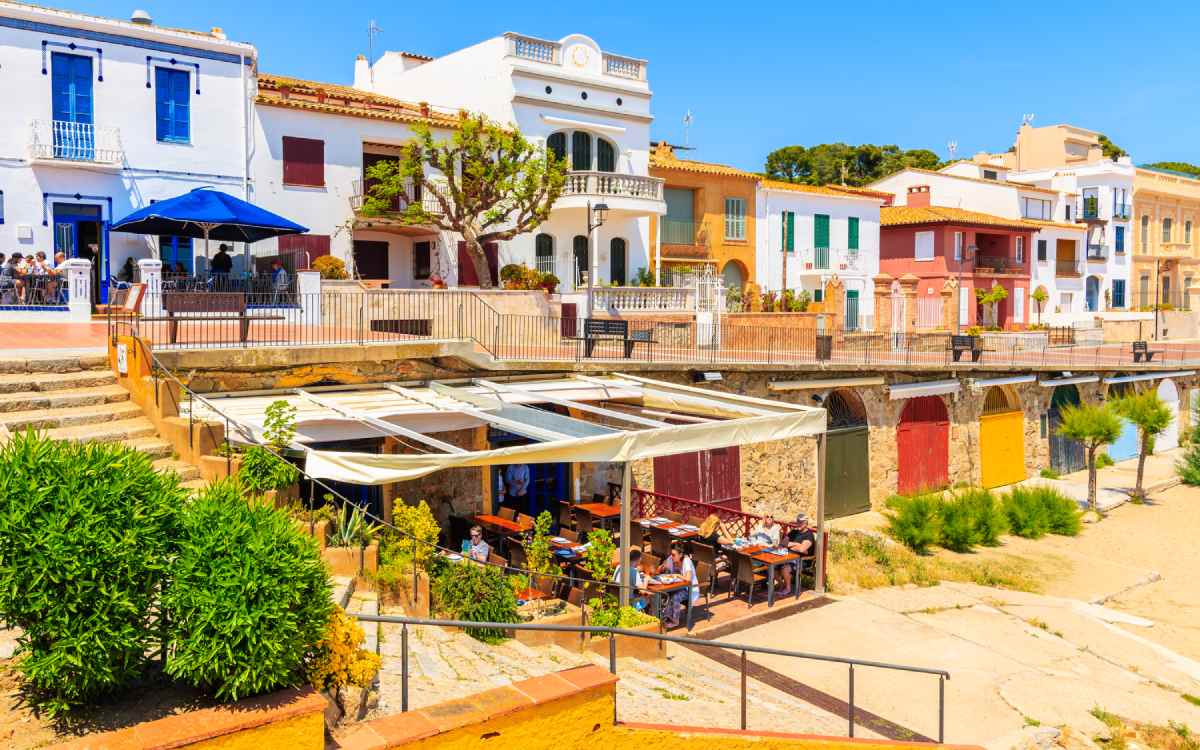 Restaurants in Calella de Palafrugell.