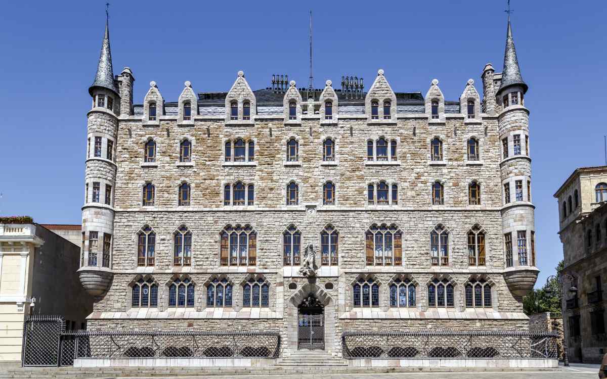 The Episcopal Palace of Astorga.