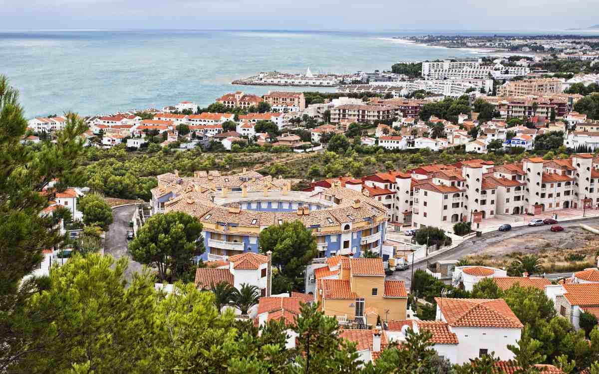 Panoramic view of Alcossebre, the ‘Spanish Sardinia’.