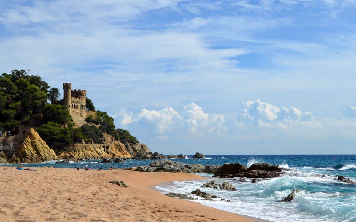 Beach at Lloret de Mar