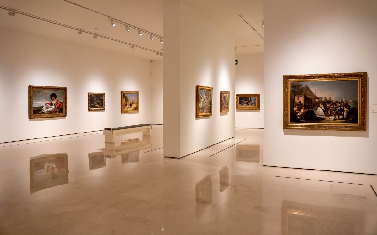 Inside the Carmen Thyssen Museum