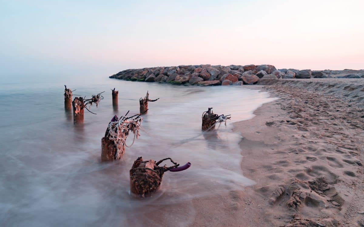Beach at El Prat de Llobregat