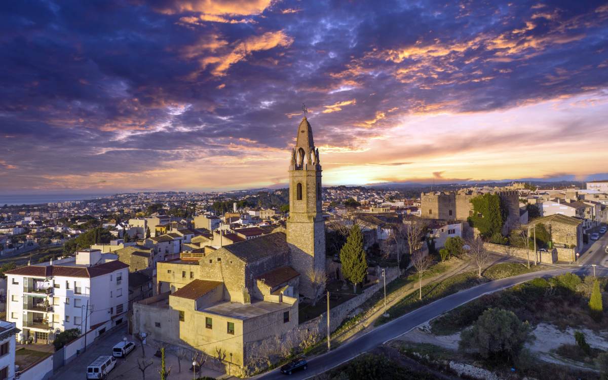 The church of Saint Jaume in Creixell