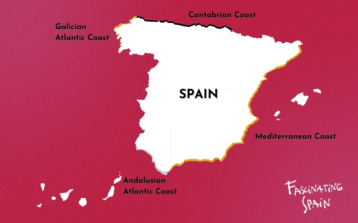 Areas of Spain
