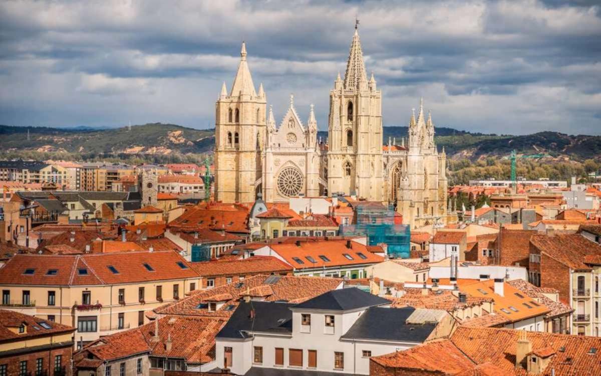 León and its famous cathedral