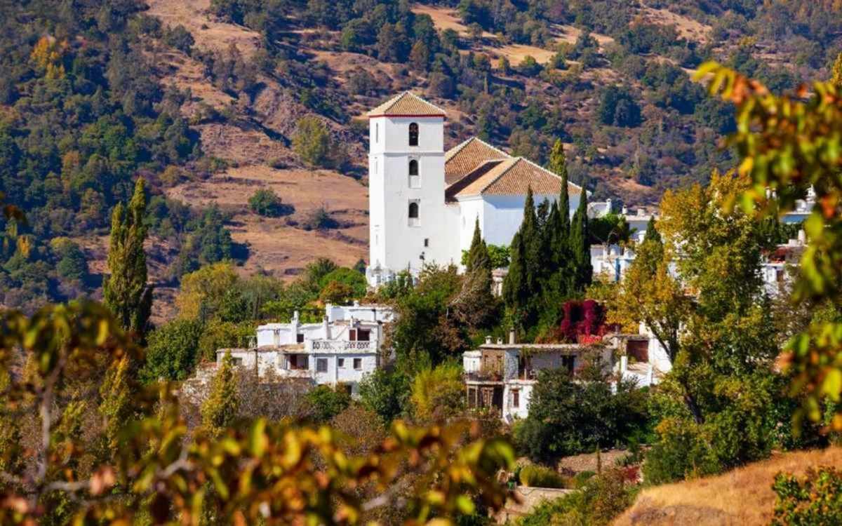 Church of Nuestra Señora del Rosario in Bubión