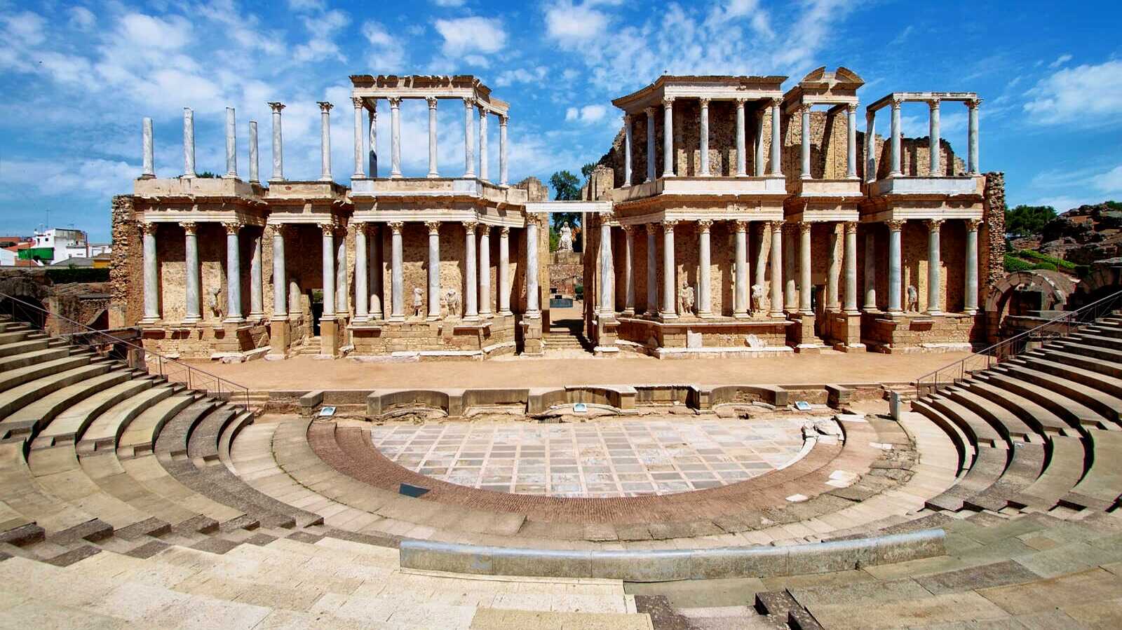 View of Mérida’s Roman Theatre. | Dreamstime