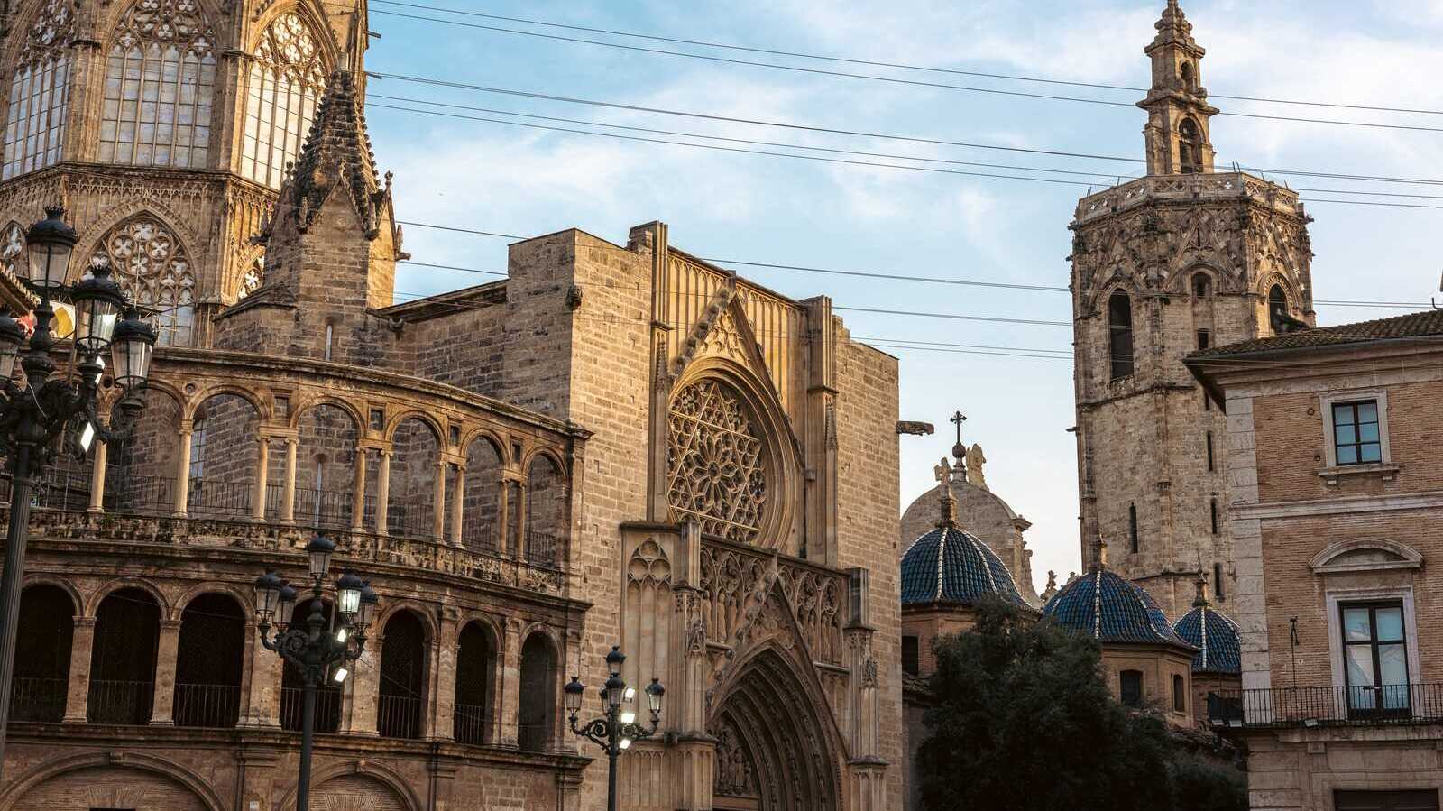 Valencia’s cathedral at Plaza de la Reina. | Shutterstock