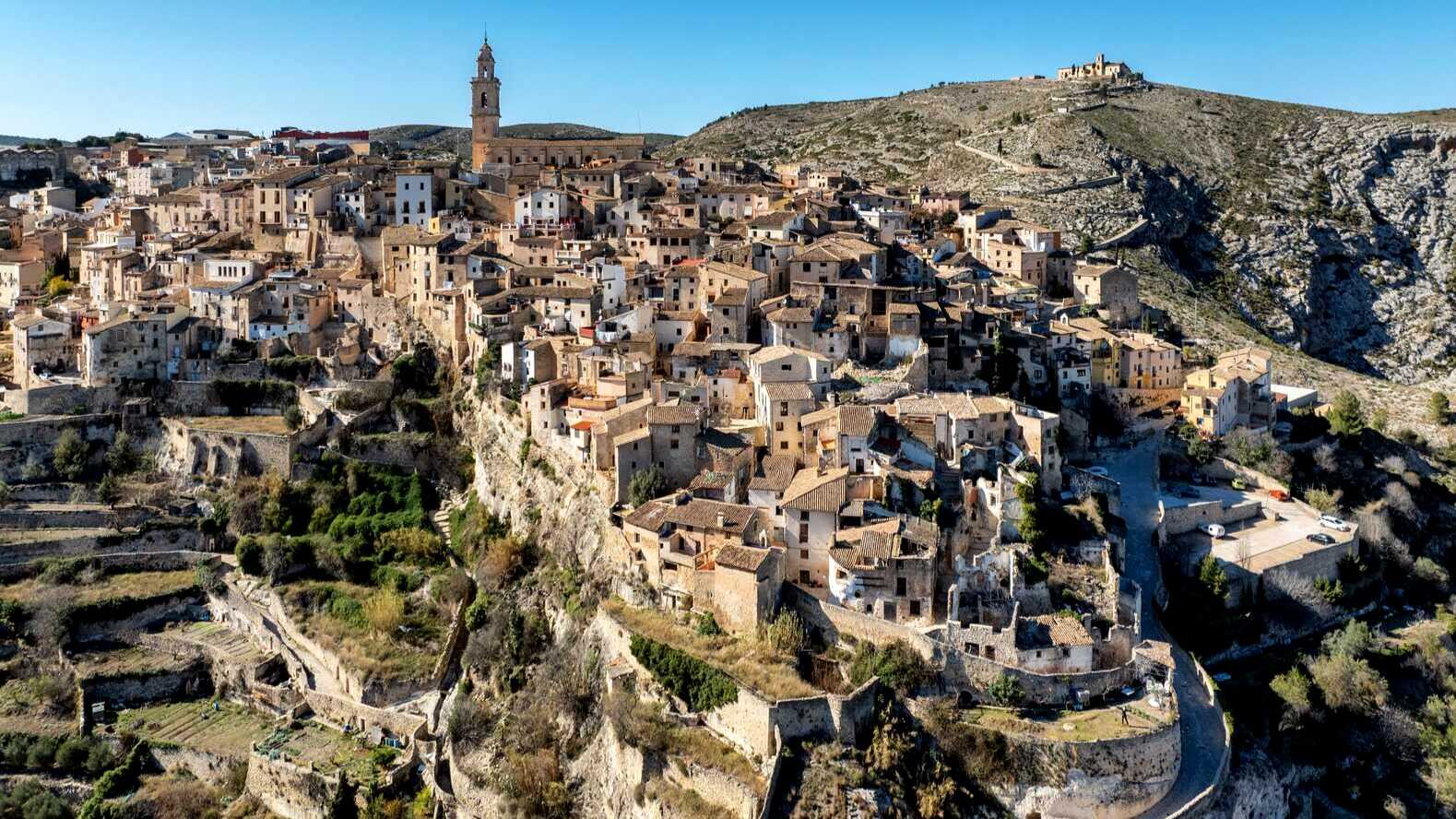 Aerial view of Bocairent. | Shutterstock