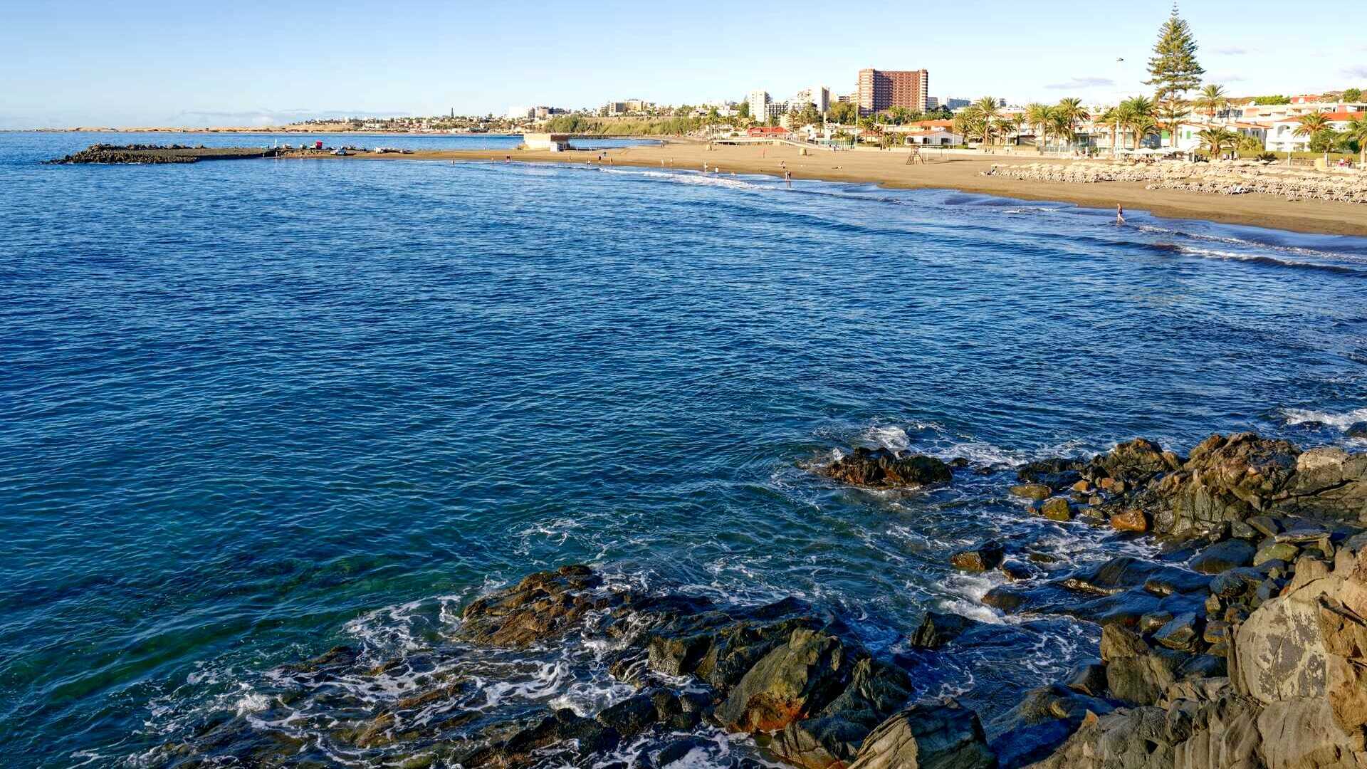 Burras Beach on Grand Canary Island. | Shutterstock