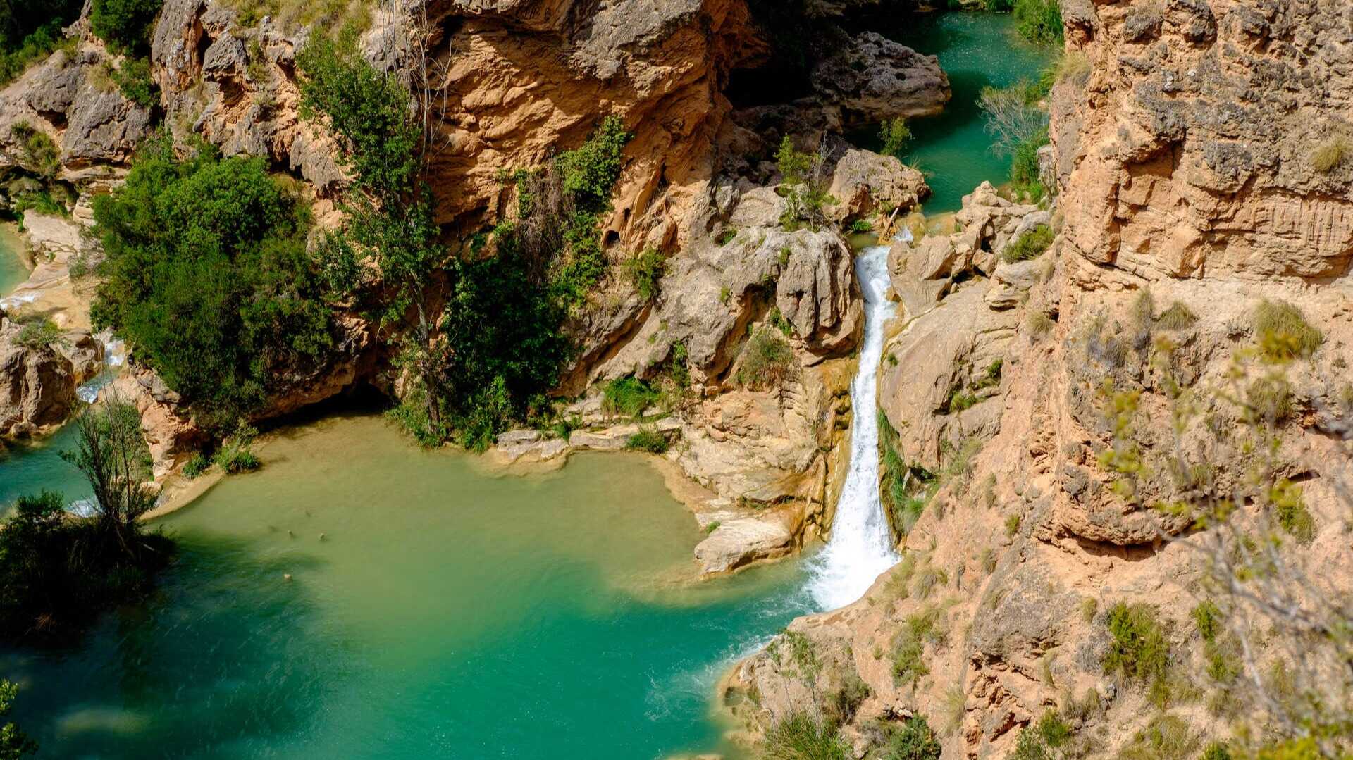 Cabriel River’s cascading waters in the province of Cuenca. | Shutterstock