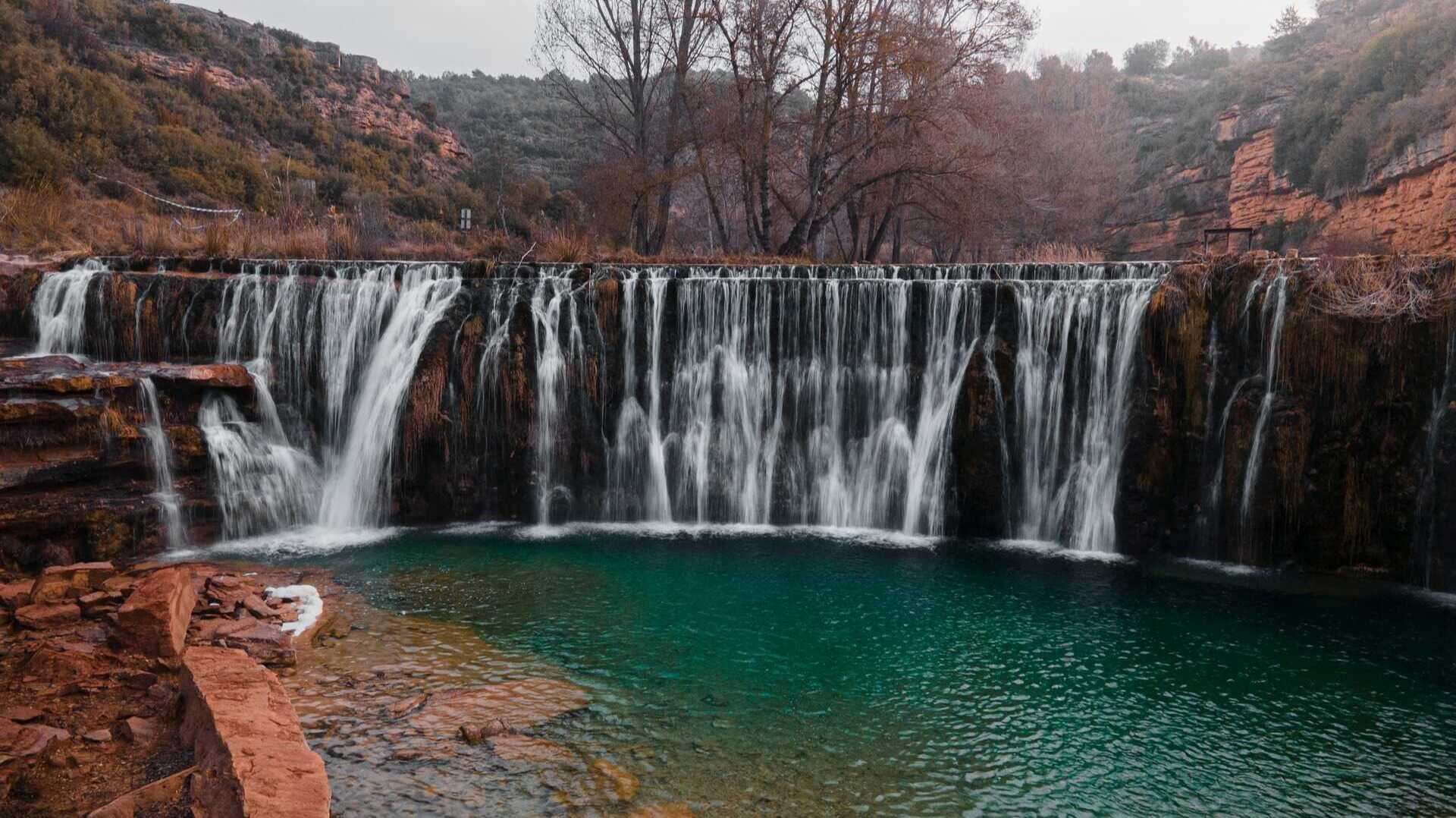 Bierge Waterfall in the province of Huesca. | Shutterstock