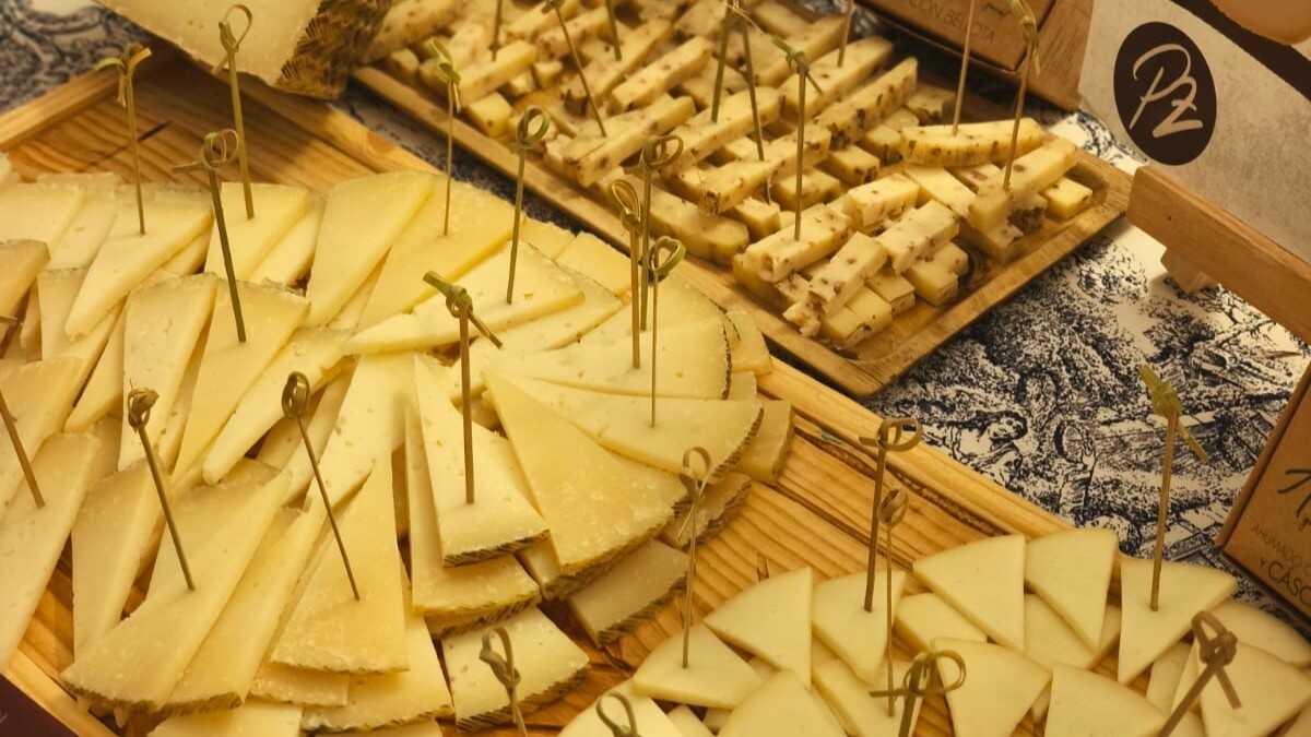 A cheese tasting in Los Pedroches. | Quesos Plazuelo